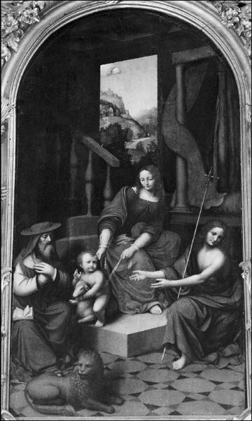 Madonna con Bambino con san Giovanni Battista e san Girolamo
