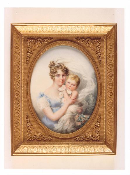 Ritratto di Regina Hortense con figlio