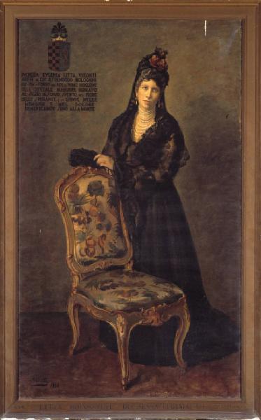 Ritratto di Eugenia Bolognini Attendolo Sforza Litta Visconti Arese