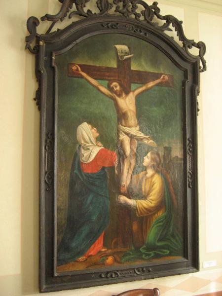 Crocifissione di Cristo con la Madonna e Santa Maria Maddalena