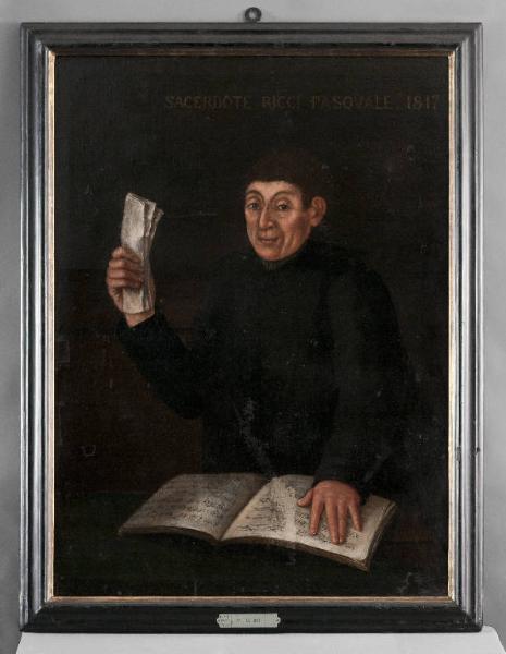 Ritratto maschile del sacerdote Pasquale Ricci