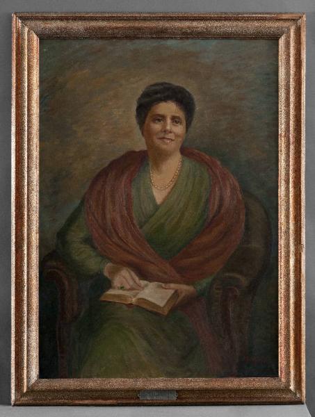 Ritratto femminile di Antonietta Croce vedova Scalini