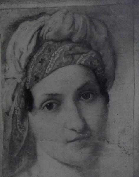 Ritratto della moglie Vincenza Scaccia
