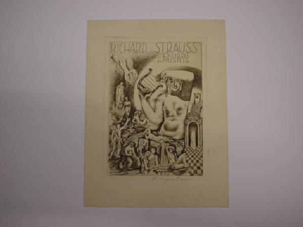 Ex Libris per Richard Strauss