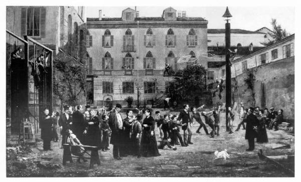 L'inaugurazione del Collegio topografico Pagnoni