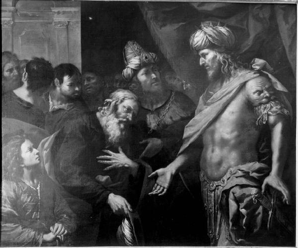 Giuseppe presenta al faraone Giacobbe e i suoi figli
