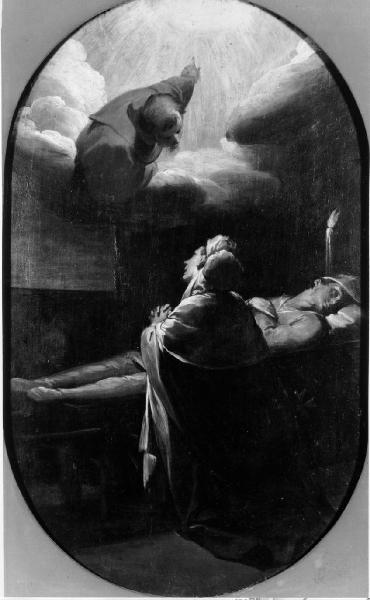 Apparizione di San Francesco ad un moribondo