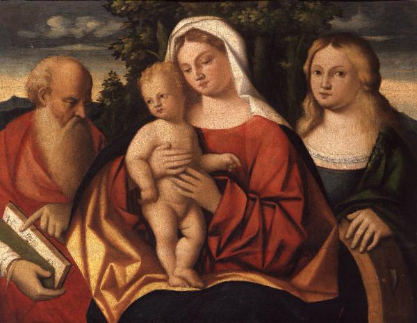 Madonna con Bambino tra San Gerolamo e Santa Caterina