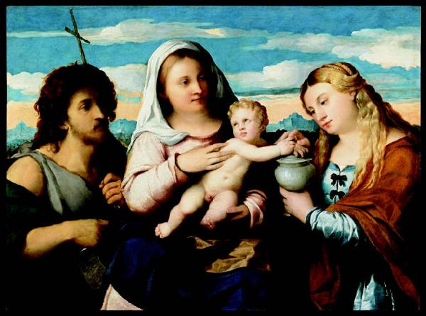 Madonna con Bambino tra san Giovanni Battista e santa Maria Maddalena