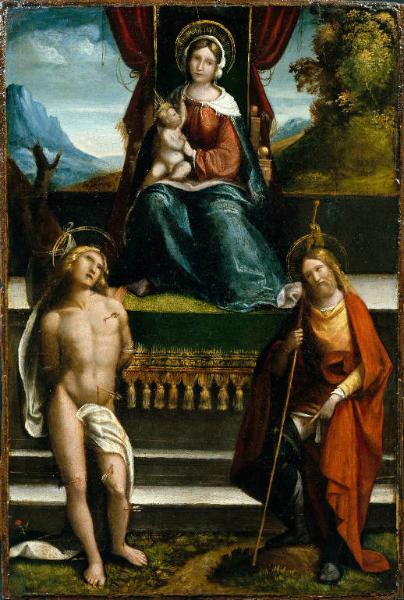 Madonna con Bambino tra San Sebastiano e San Rocco