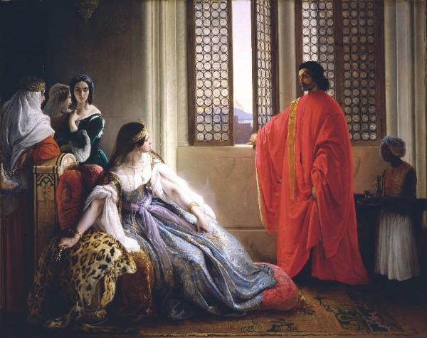 Giorgio Cornaro [...] fa conoscere alla regina Caterina Cornaro ch'ella non è più padrona del suo regno [...]