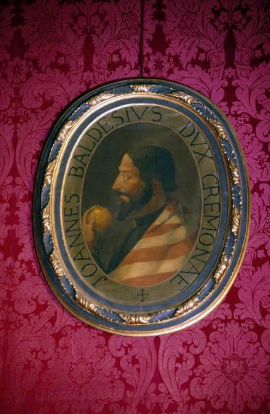 Ritratto di profilo di Giovanni Baldesio