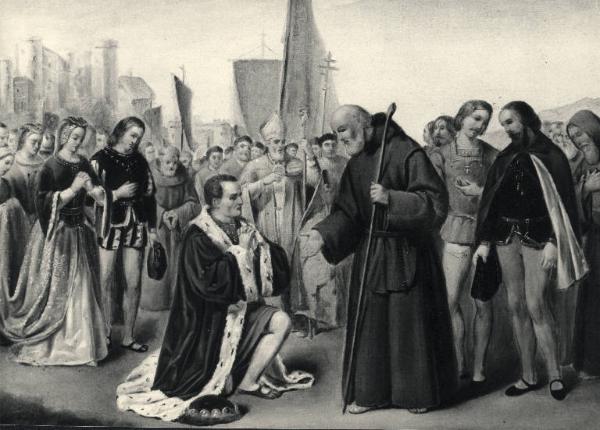 Incontro di Luigi XII con S. Francesco da Paola
