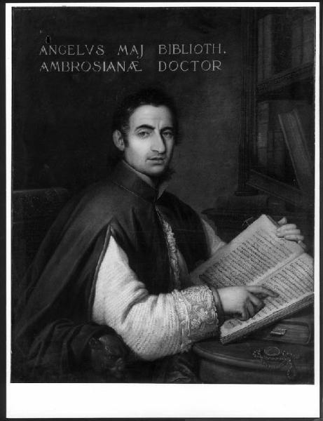 Ritratto di Angelo Maj dottore della Biblioteca Ambrosiana