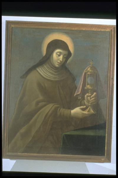 Santa Chiara con l'Ostensorio