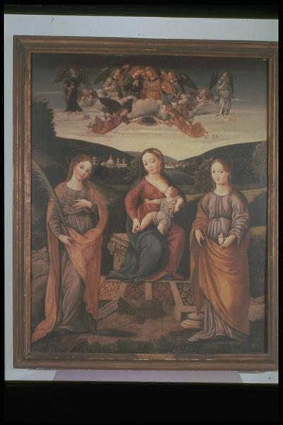 Vergine tra Santa Maddalena e Santa Caterina