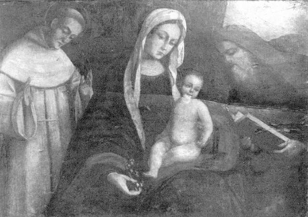 Madonna con Bambino tra San Francesco e San Girolamo