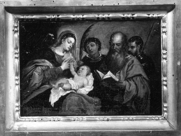 Madonna con Bambino con Santo Stefano, San Girolamo e San Maurizio