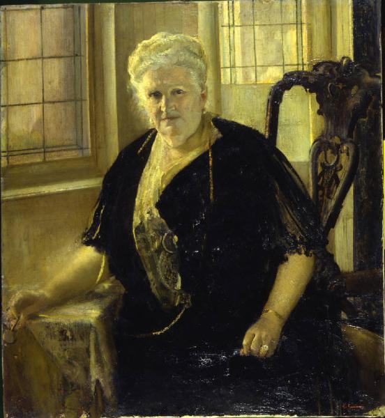 Ritratto della signora Erminia Albanese