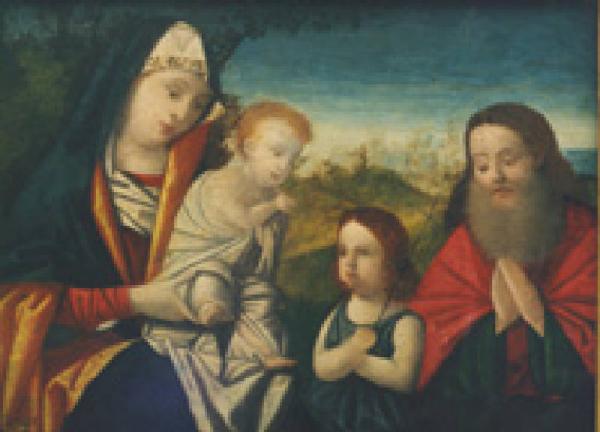 Sacra Famiglia con S. Giovannino