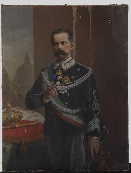 Ritratto di Umberto I di Savoia re