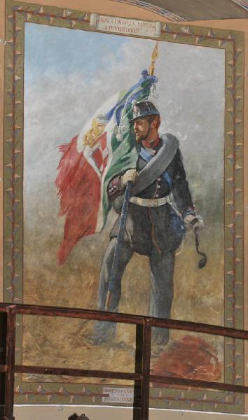 Brigata Cuneo 7.8. Fanteria 3. Divisione - Sottotenente Porta bandiera 1859