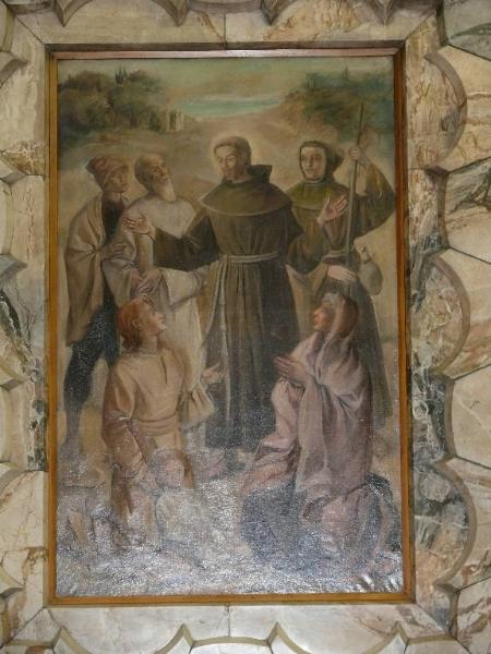 San Francesco d'Assisi predica alla folla