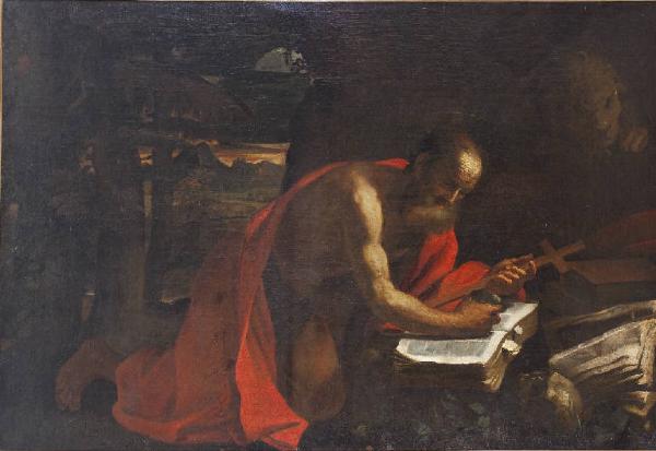 San Girolamo traduce la Bibbia
