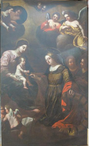 Nozze mistiche di santa Caterina