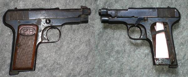 Pistola Beretta Brevetto 1915 Modello 15-17