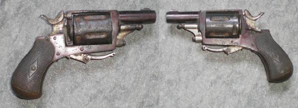 Pistola a rotazione con tamburo