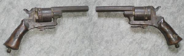 Pistola a rotazione con tamburo