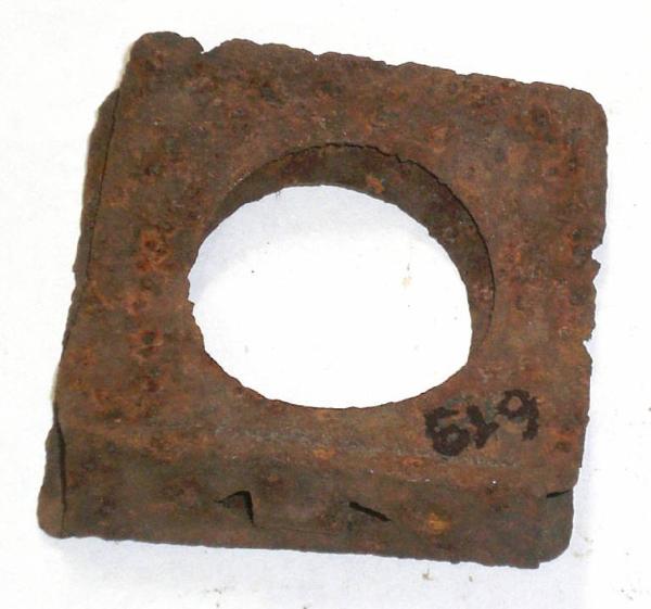 Lastrina per munizioni fucile tedesco mod. gew 1888 cal. 8x57j