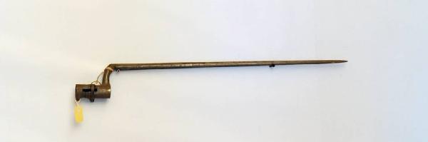 Baionetta a ghiera francese modello 1822 per fucile ad avancarica