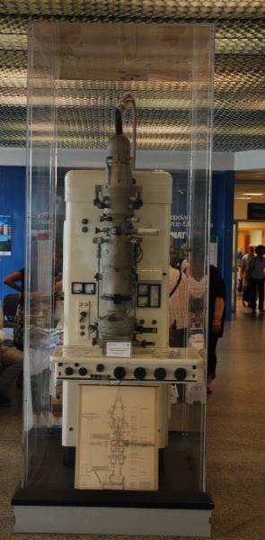 Modello Elmiskope 1A - microscopio elettronico a trasmissione - ottica