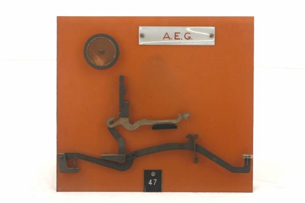 A.E.G. modello 7 - cinematismo - industria, manifattura, artigianato