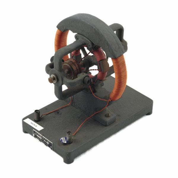 Motore ed anello di Pacinotti - macchina elettromagnetica - fisica