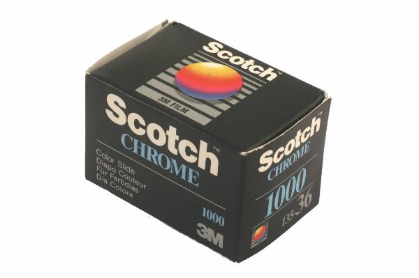 Scotch Chrome - pellicola in rullino 35mm - industria, manifattura, artigianato