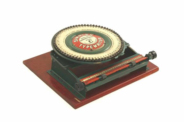 Simplex Model C - macchina per scrivere - industria, manifattura, artigianato