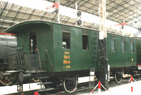 C.359 - carrozza ferroviaria - industria, manifattura, artigianato