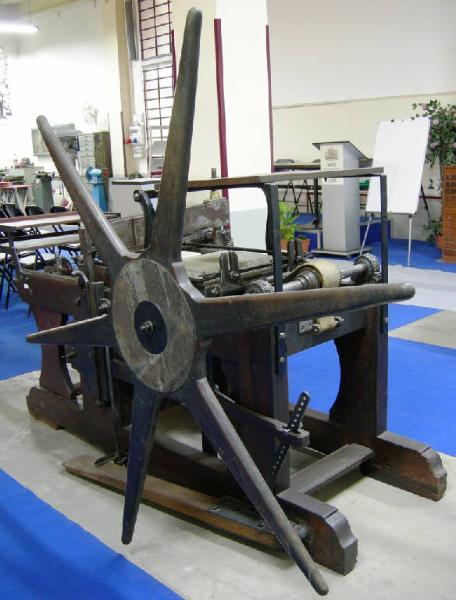 A stella - torchio litografico per stampa diretta - industria, manifattura, artigianato