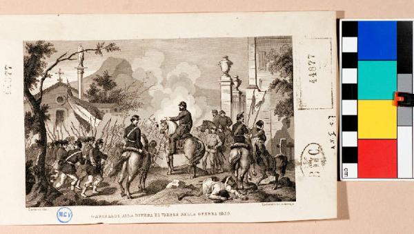 Garibaldi alla difesa di Varese nella guerra 1859