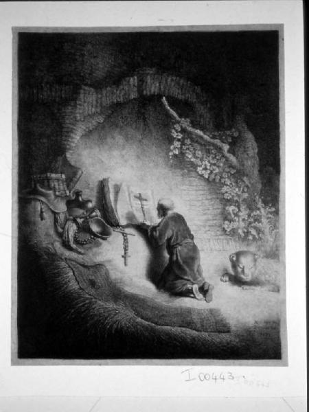 San Girolamo in preghiera nella grotta