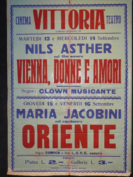 Vienna, donne e amori/ Clown musicante/ Oriente