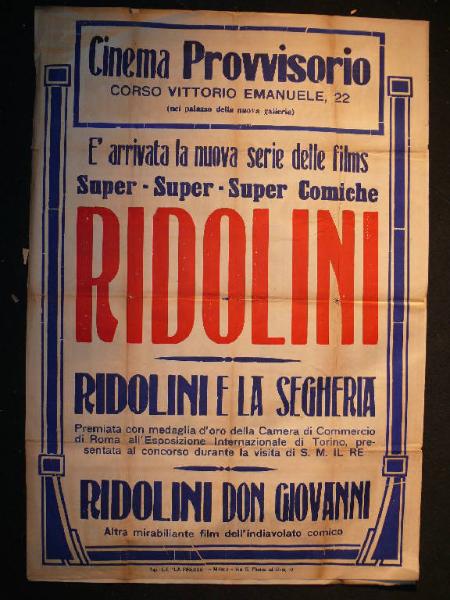 Ridolini e la segheria/ Ridolini Don Giovanni