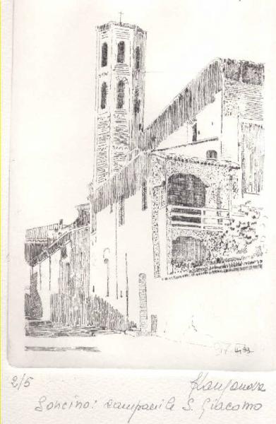 Soncino: campanile S. Giacomo