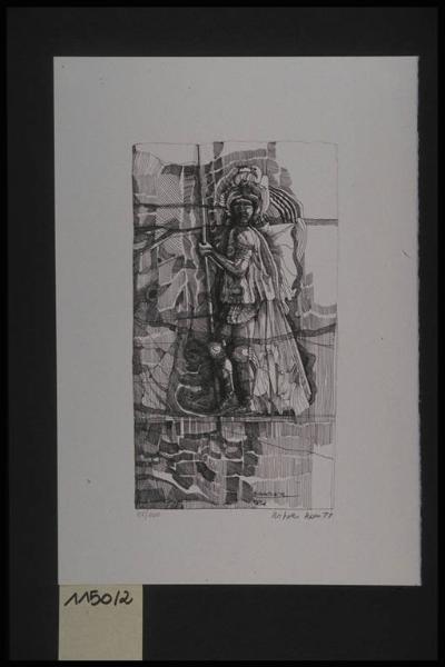 Cinque serigrafie di Roberto Rossi