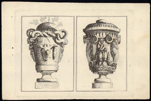 Nouveau recueil de vases inventé par C. Dupuis architecte