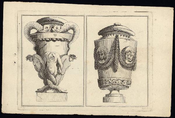 Nouveau recueil de vases inventé par C. Dupuis architecte