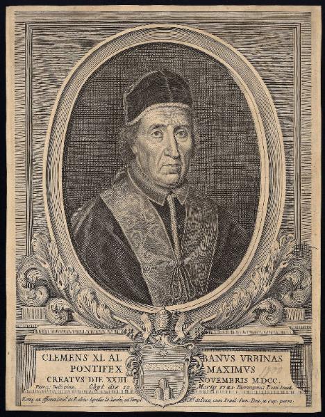 Clemens XI albanus urbinas pontifex maximus